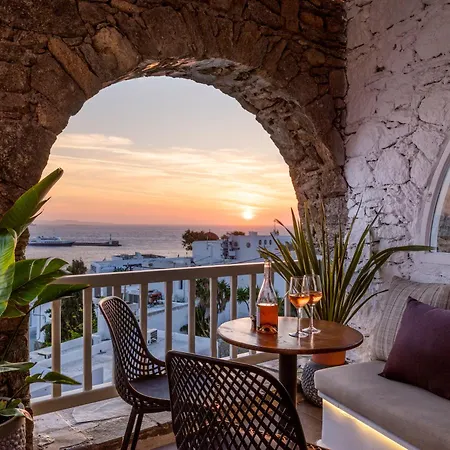 Yalos Sunset View Private Nocleg ze śniadaniem Mykonos Town